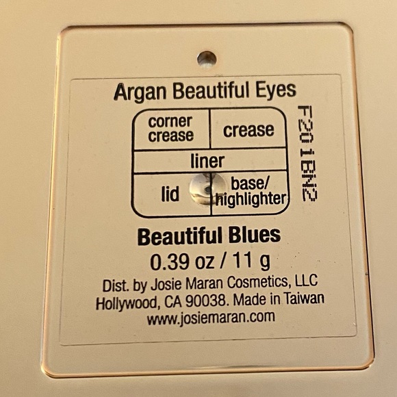 Josie Maran Argan Beautiful Eyes palette in Beautiful Blues NWT - Picture 8 of 12